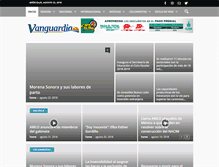 Tablet Screenshot of periodicovanguardia.mx